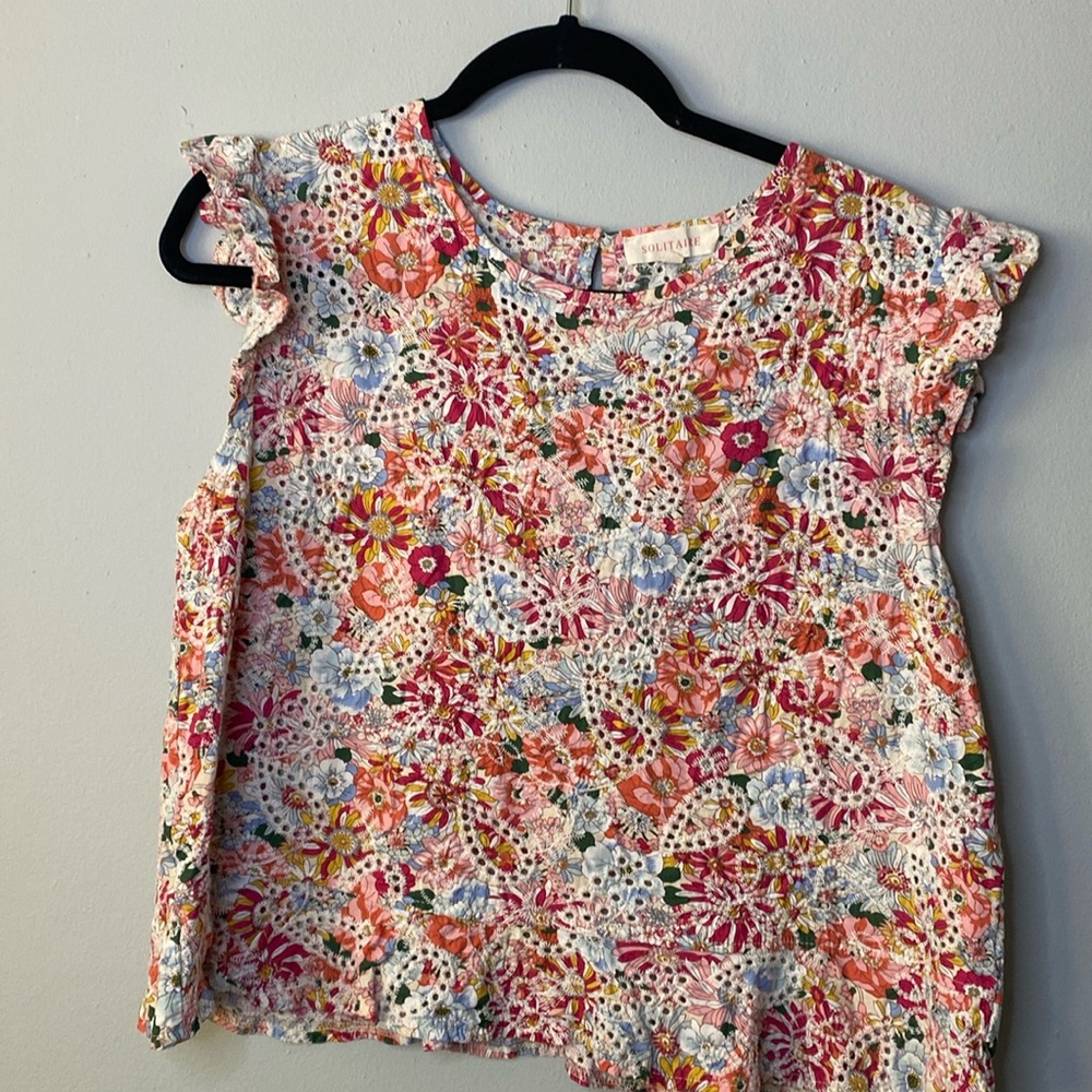 Solitaire Eyelet Blouse